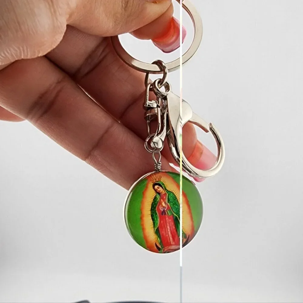 Brand New Virgen de Guadalupe Keychain – Religious Gift & Keepsake